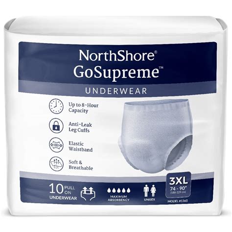 northshore gosupreme pull on underwear